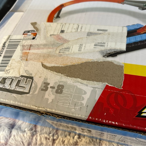 Hot Wheels Toy Car Track Set, Sky Crash Tower - Picture 5 of 10